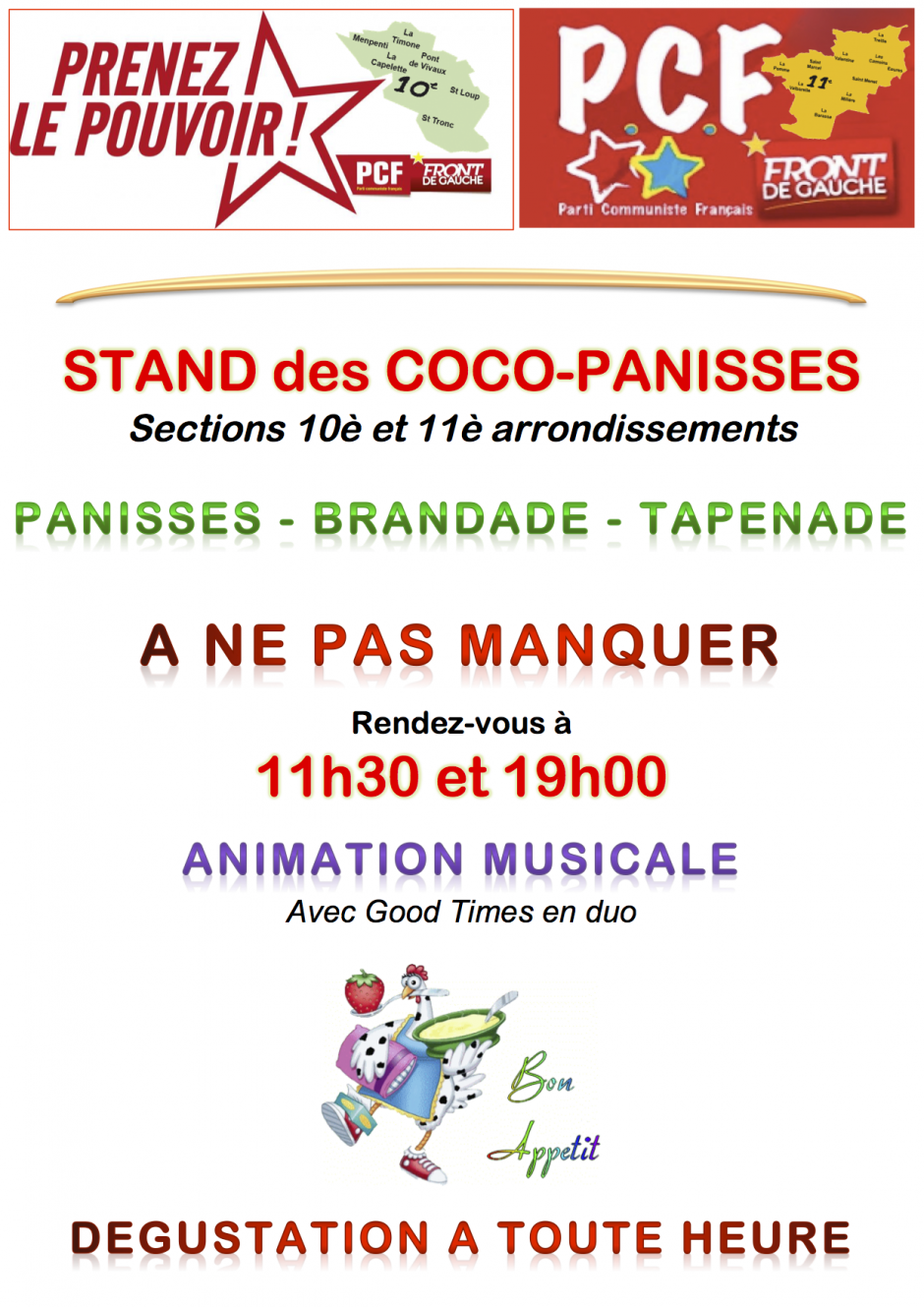 STAND COCO-PANISSES - Fête Offensive de Fabrégoules